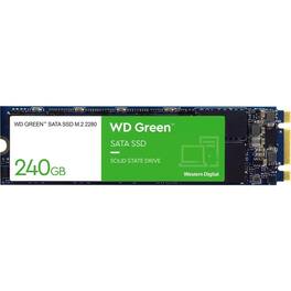 Western Digital - WD Green WDS240G3G0B 240 GB Solid State Drive - M.2 2280 Internal - SATA (SATA/600) - Desktop PC, Notebook Device