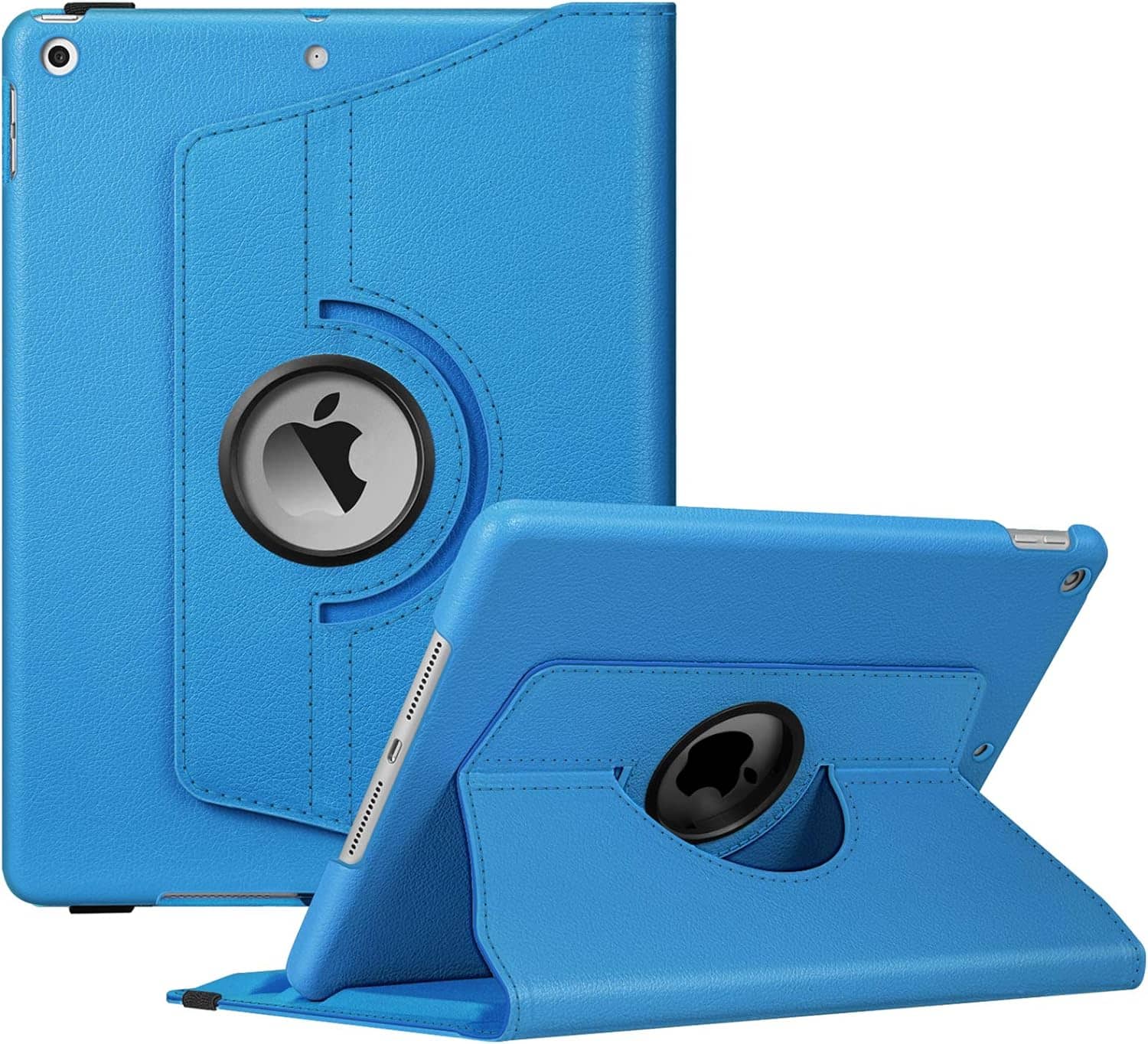 Fintie - 360° Rotating Case for iPad 9th / 8th / 7th Generation 10.2 Inch | Shockproof Cover with Pencil Holder Auto Wake/Sleep - Blue price history on PriceWatchPro