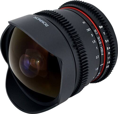 Angle Standard. Samyang - 8 mm f/3.8 Fisheye Lens for Nikon AF.