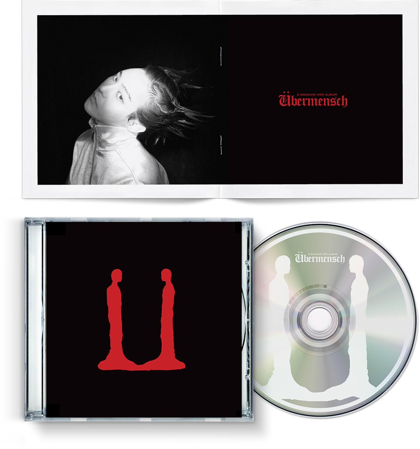 G-DRAGON - Ubermensch - Red Version   - COMPACT DISCS [CD]