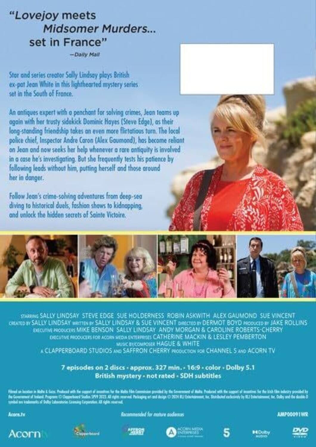 Alt View 1. The Madame Blanc Mysteries: Series 3   - DVD.