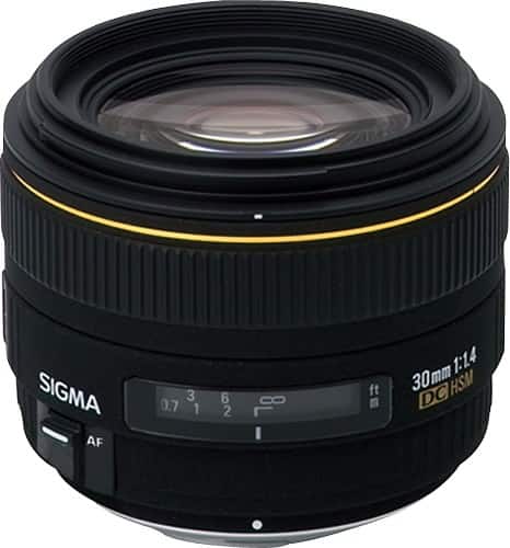 Front Standard. Sigma - f/1.4 Lens.