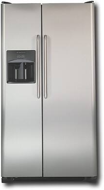 Front Standard. Frigidaire - 26.0 Cu. Ft. Side-by-Side Refrigerator - Stainless-Steel.