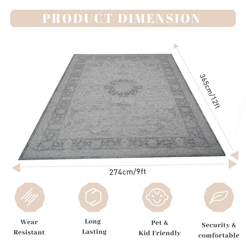 PRODUCT DIMENSION  
365cm/12ft x 274cm/9ft  

- Wear Resistant  
- Long Lasting  
- Pet & Kid Friendly  
- Security & Comfortable
