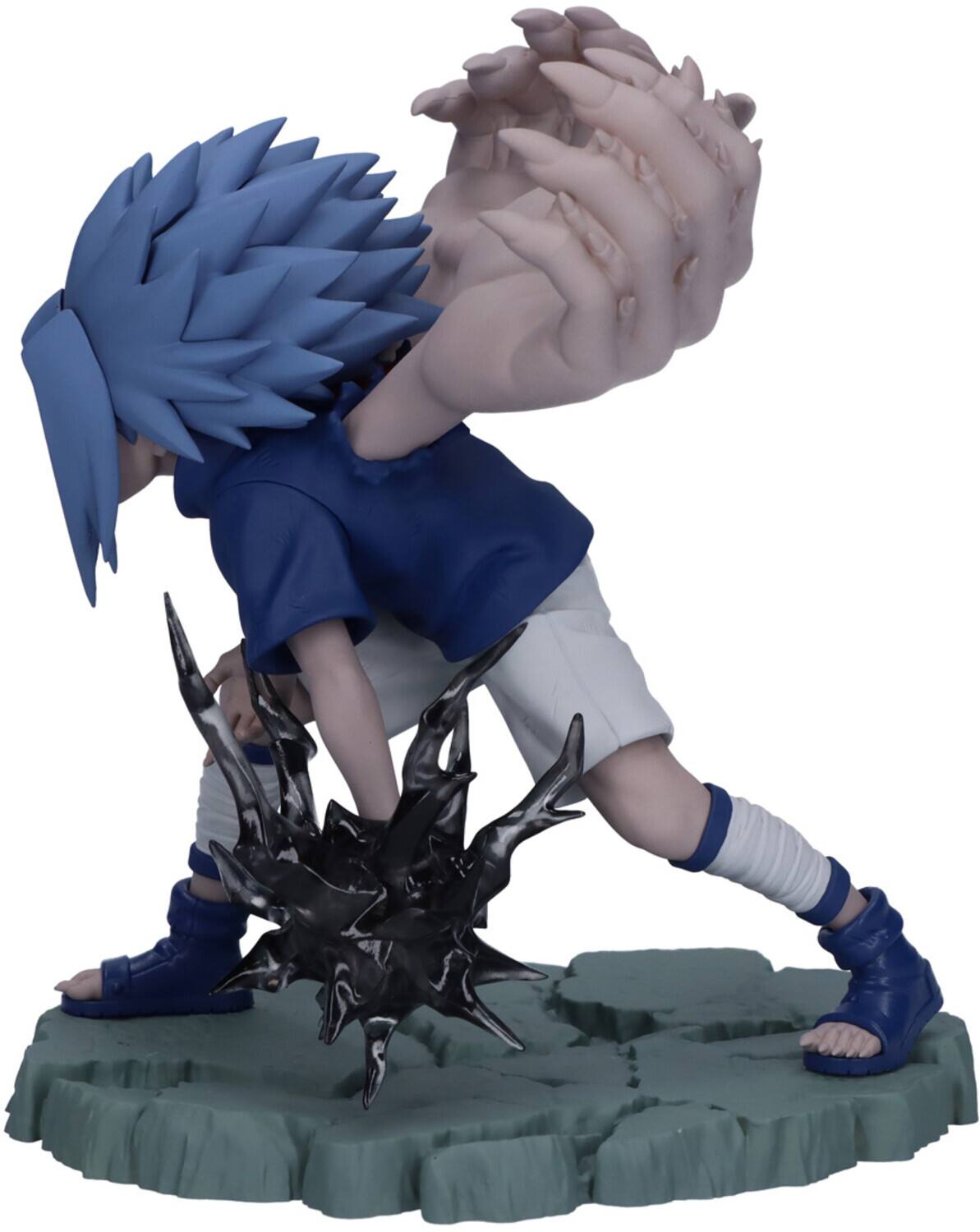 Alt View 3. PopMarket - BanPresto - Naruto - Memorable Saga - Uchiha Sasuke II Statue   - COLLECTIBLES - Multicolor.