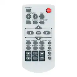 ZdalaMit - Replacement Remote N2QAYB000305 fit for Panasonic Projector PT-LB51S PT-LB51SU PT-FW100NTE N2QAYB000305 PT-FW430 - White