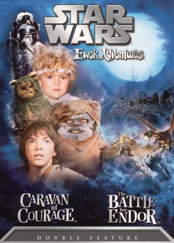  Star Wars Ewok Adventures: Caravan of Courage/The Battle for Endor [DVD]