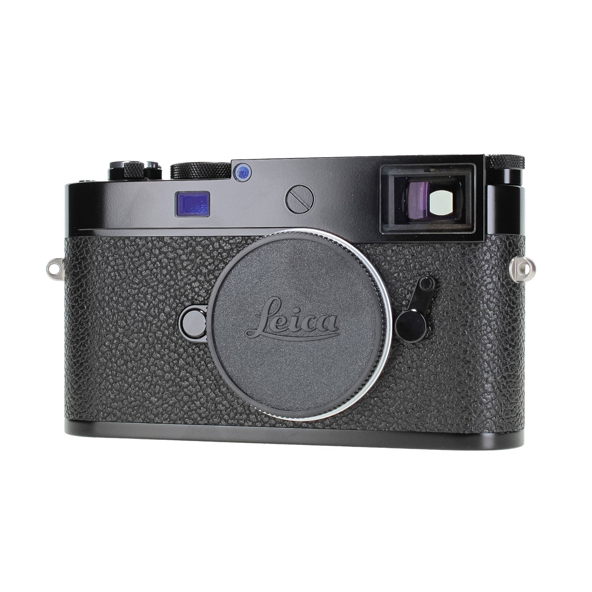 Alt View 1. Leica - Leica M11 Rangefinder Camera (Glossy Black) - Black.
