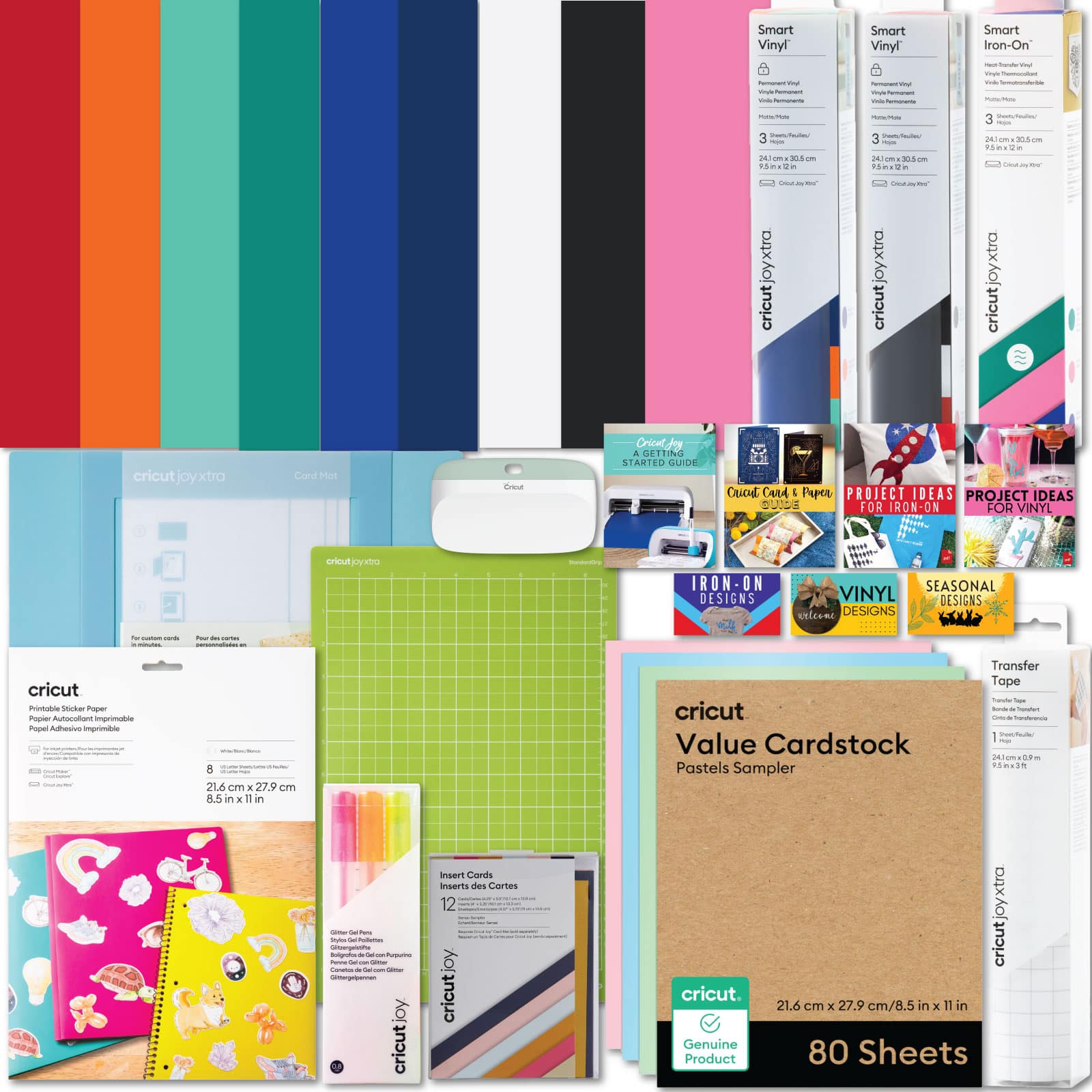 Cricut - Ultimate All-in-One Materials & Accessories Bundle for  Joy Xtra Machines