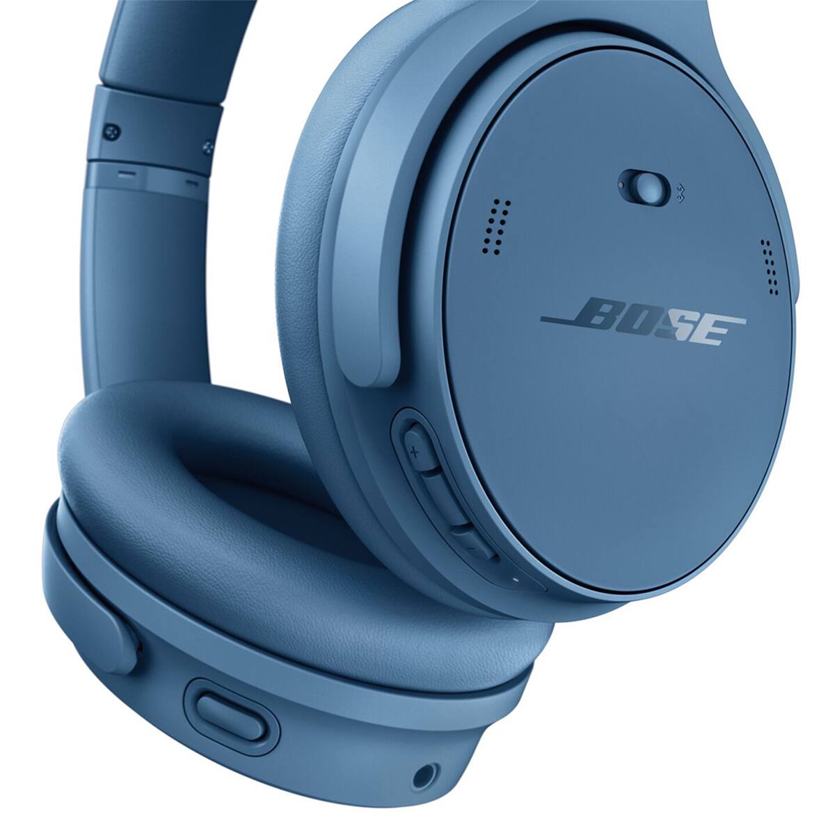 Alt View 9. Bose - Bose QuietComfort Wireless Noise Cancelling Over-Ear - White Smoke.