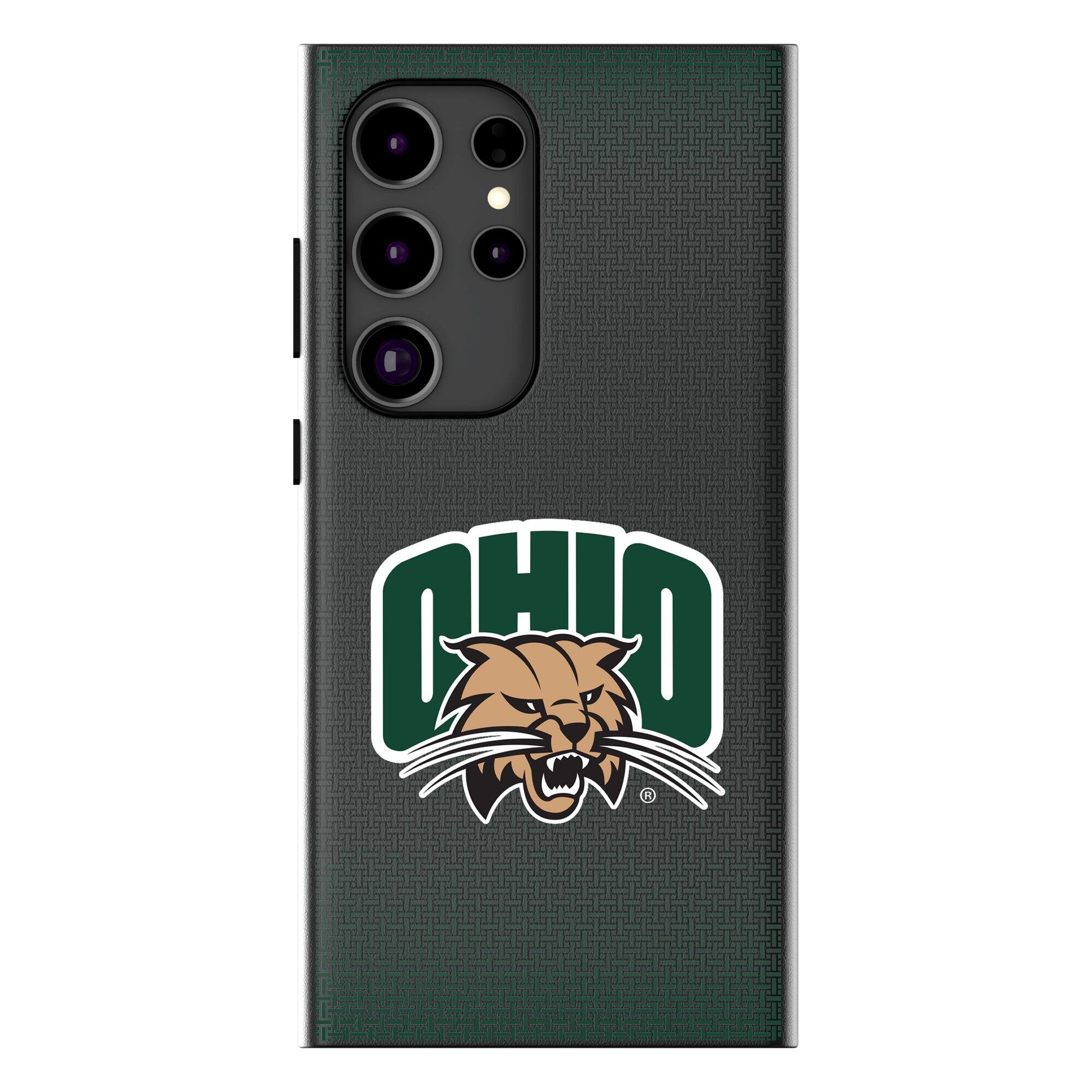 Keyscaper - NCAA - Ohio Bobcats Linen Galaxy Magnetic Bump Case - S24 - Black price history on PriceWatchPro