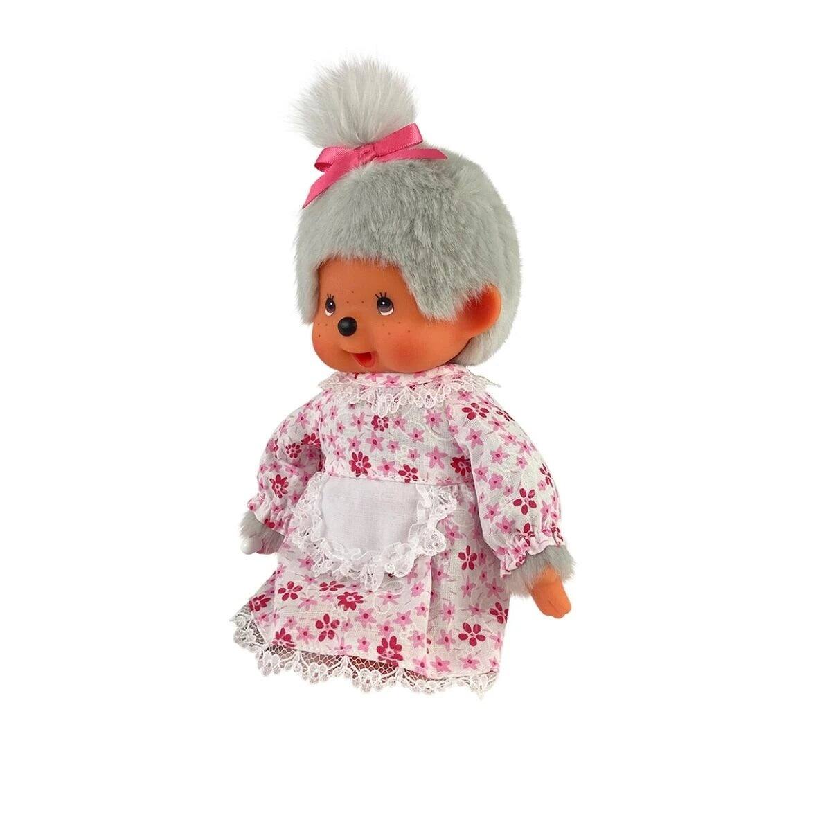 Alt View 2. Monchhichi - Monchhichi: GrandMa Plush Toy.