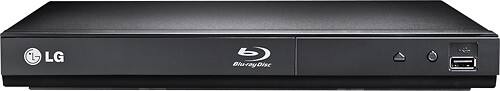 Front Standard. LG - Smart Wi-Fi Built-In Blu-ray Player.