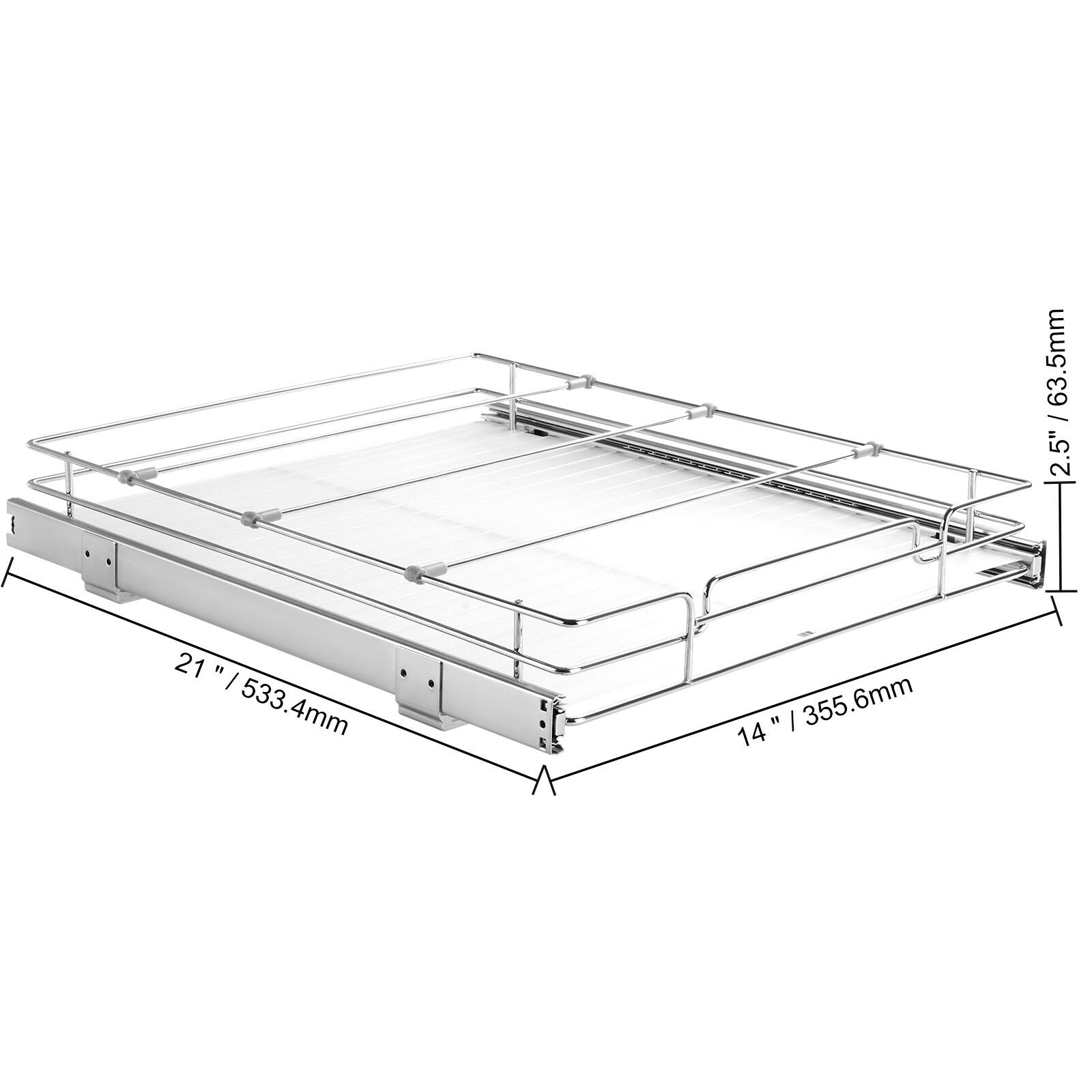 The corrected text from the image is:

- 63.5mm - 2.5"
- 533.4mm
- 355.6mm
- 14" - 356mm
- 21" - 533mm
- 12" - 305mm
