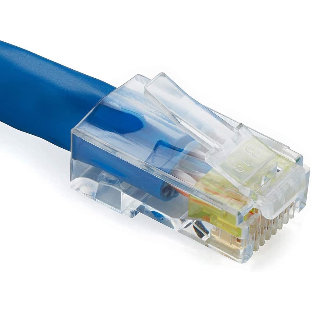 ACJPR - Cat6/6A RJ45 Staggered Connectors, Gold-Plated UTP, 20-Pack