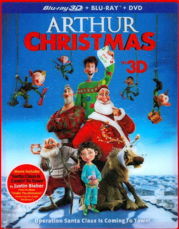 Arthur Christmas [3 Discs] [Includes Digital Copy] [3D] [Blu-ray/DVD] [Blu-ray/Blu-ray 3D/DVD] [2011]