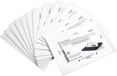 GoECOlife - Lubricant Sheets for Most Shredders (24-Pack) - Larger Front