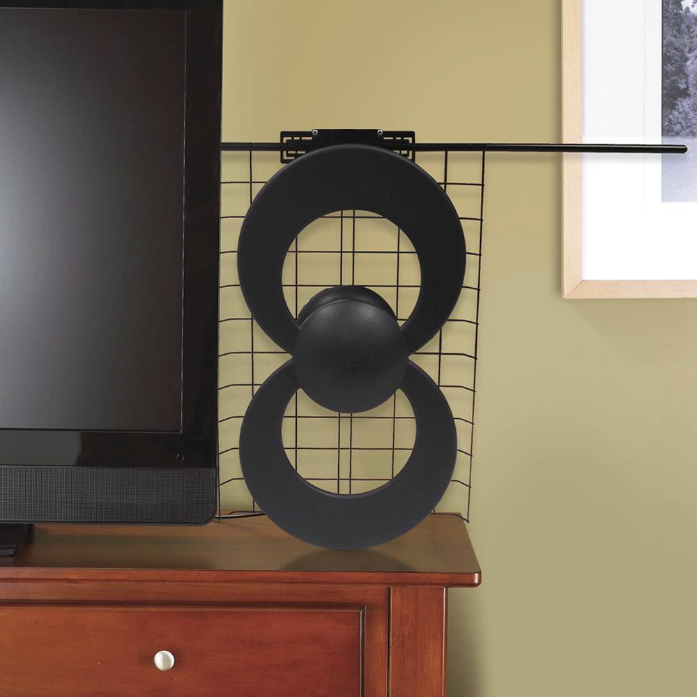 Alt View 15. Antennas Direct - ClearStream 2V Long-Range HDTV Antenna - Black/Silver.