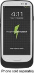 Front. mophie - juice pack air Charging Case for Samsung Galaxy S III Cell Phones - Black.