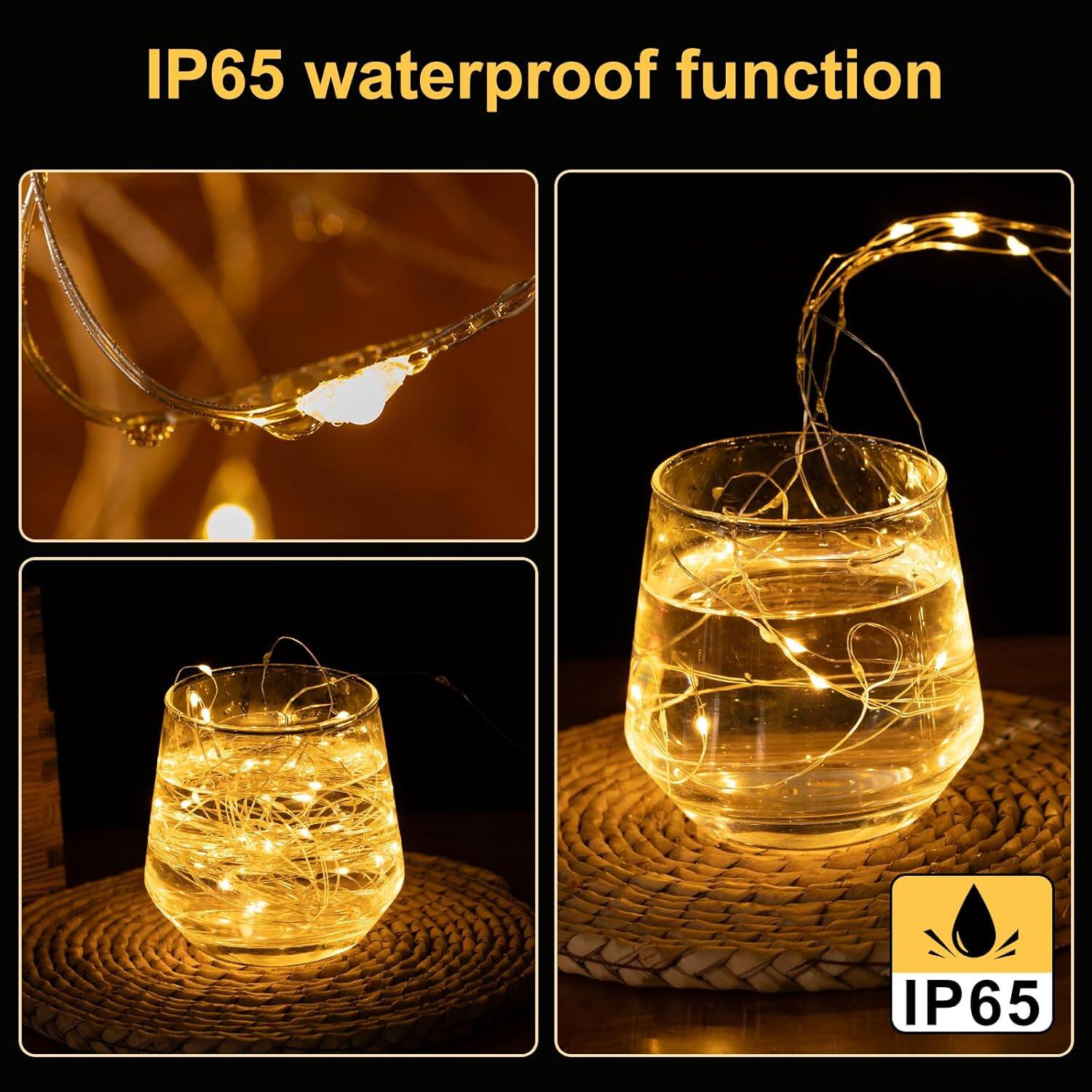 IP65 waterproof function

IP65