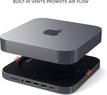 Satechi Type C Aluminum Stand and Hub for Mac Mini & Mac Studio Satechi Type C Aluminum Stand and Hub for Mac Mini & Mac Studio