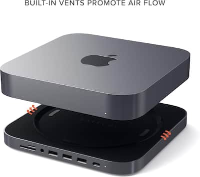 Satechi Type C Aluminum Stand and Hub for Mac Mini & Mac Studio Satechi Type C Aluminum Stand and Hub for Mac Mini & Mac Studio