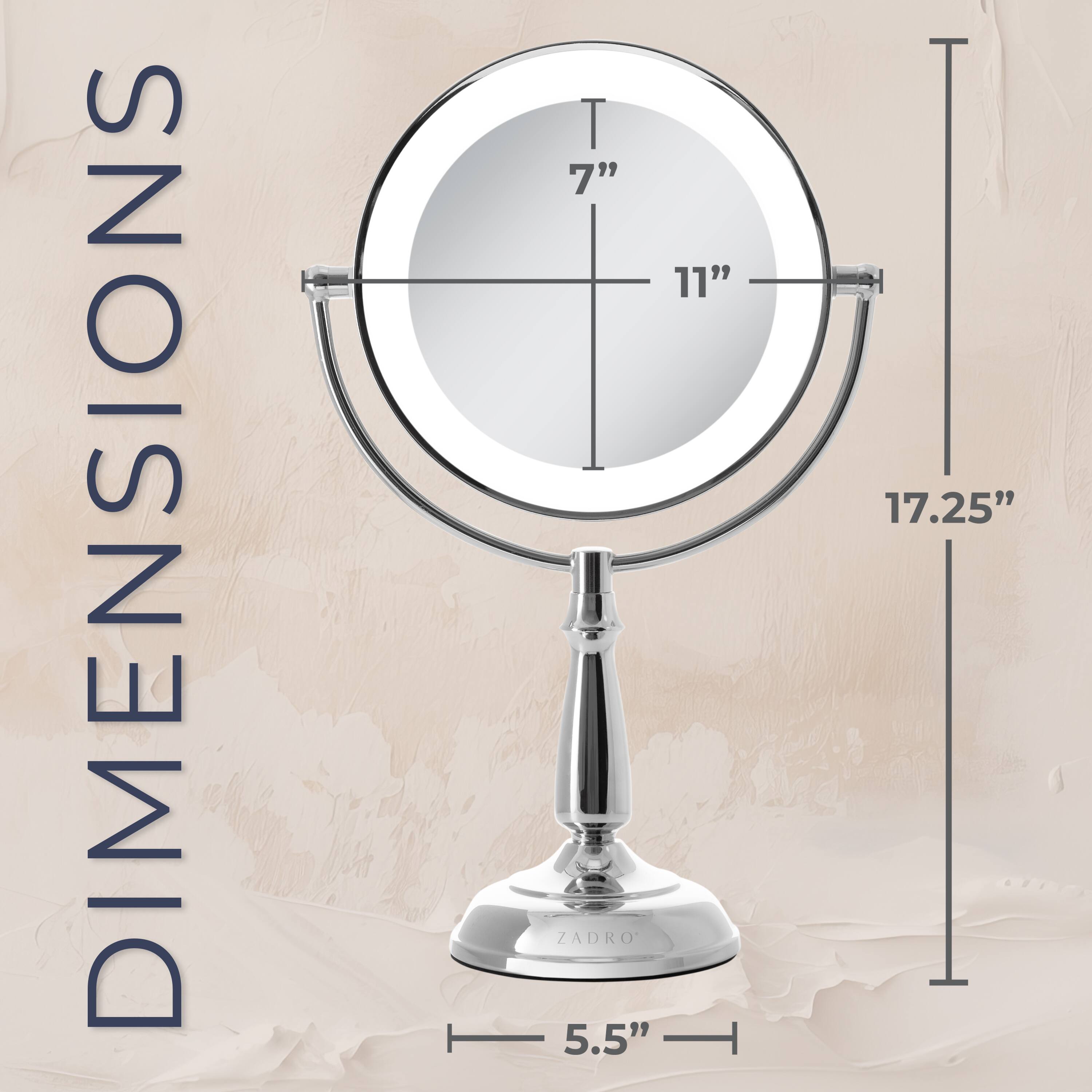 DIMENSIONS  
T 7" 11"  
ZADRO 5.5" 17.25"