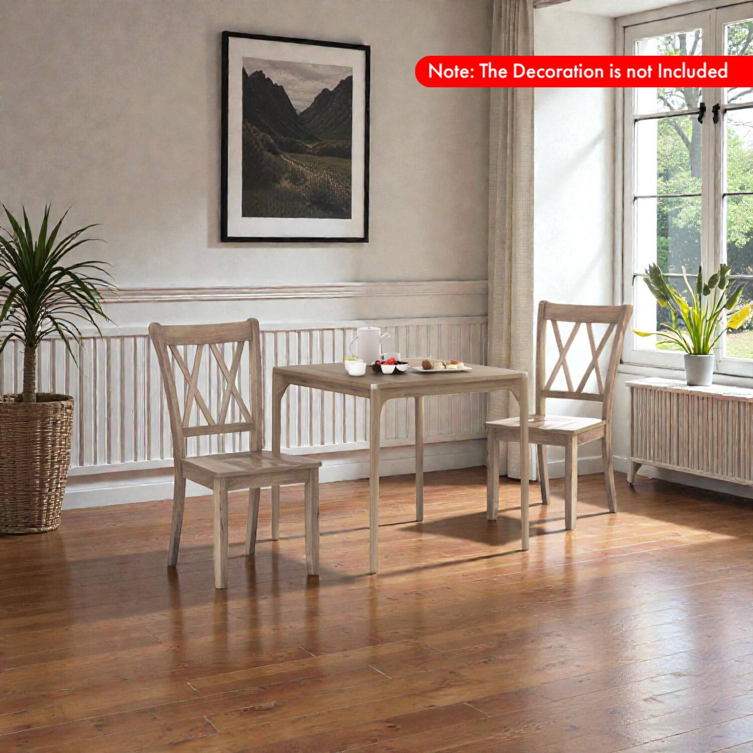 Note: The Decoration is not Included