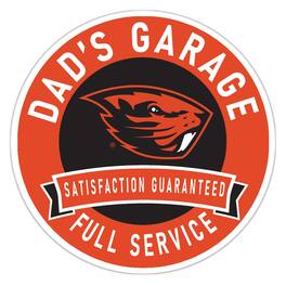 Fan Creations - Oregon State Beavers 16" Dad's Garage Wood Sign - Multicolor