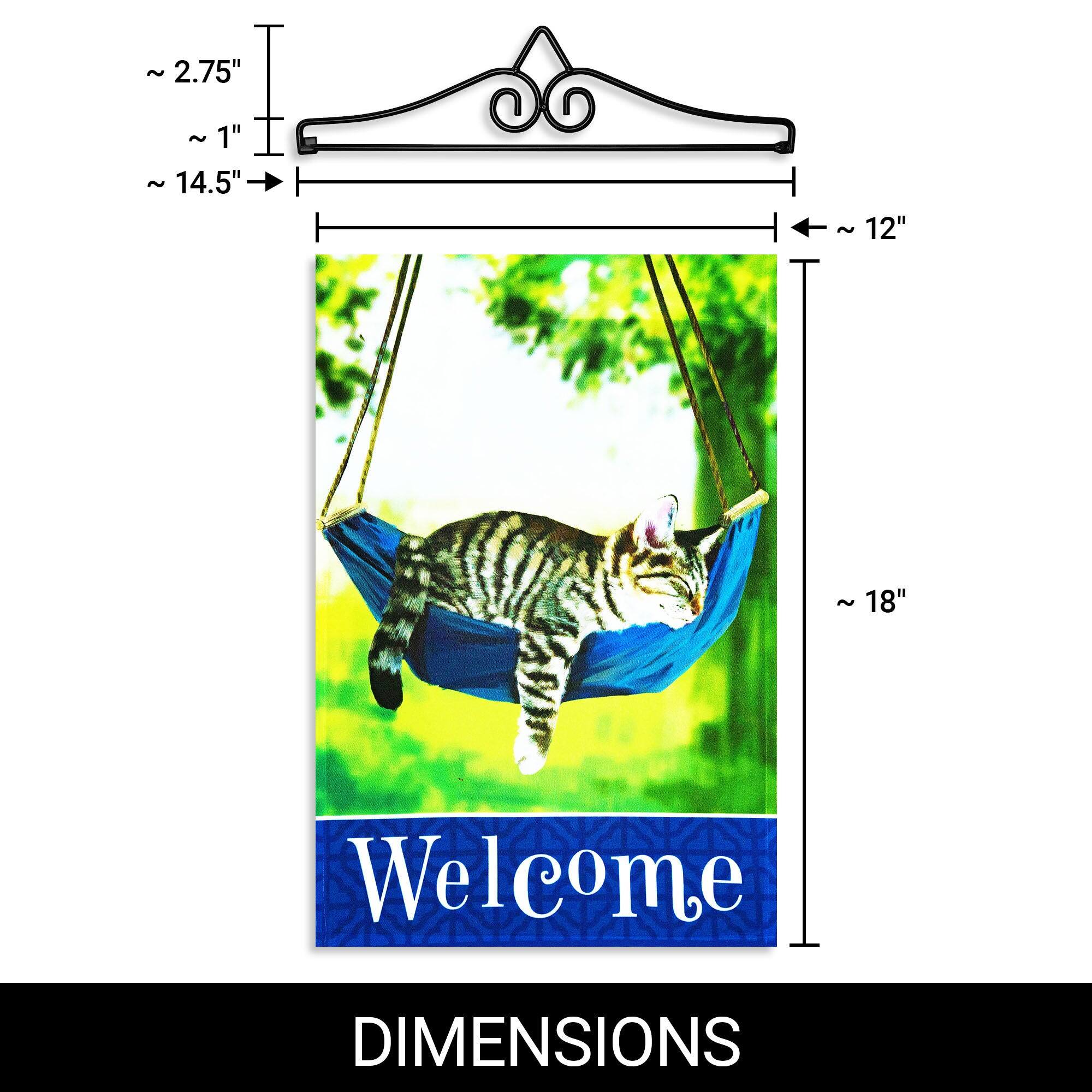 - 2.75"
- 1"
- 14.5"
- 12"
- 18"

We Welcome

DIMENSIONS