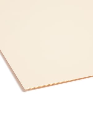 Alt View 3. Smead - SuperTab Classification Folders, Oversized Reinforced 1/3-Cut Tab, Letter Size, 50/Box - Manila.
