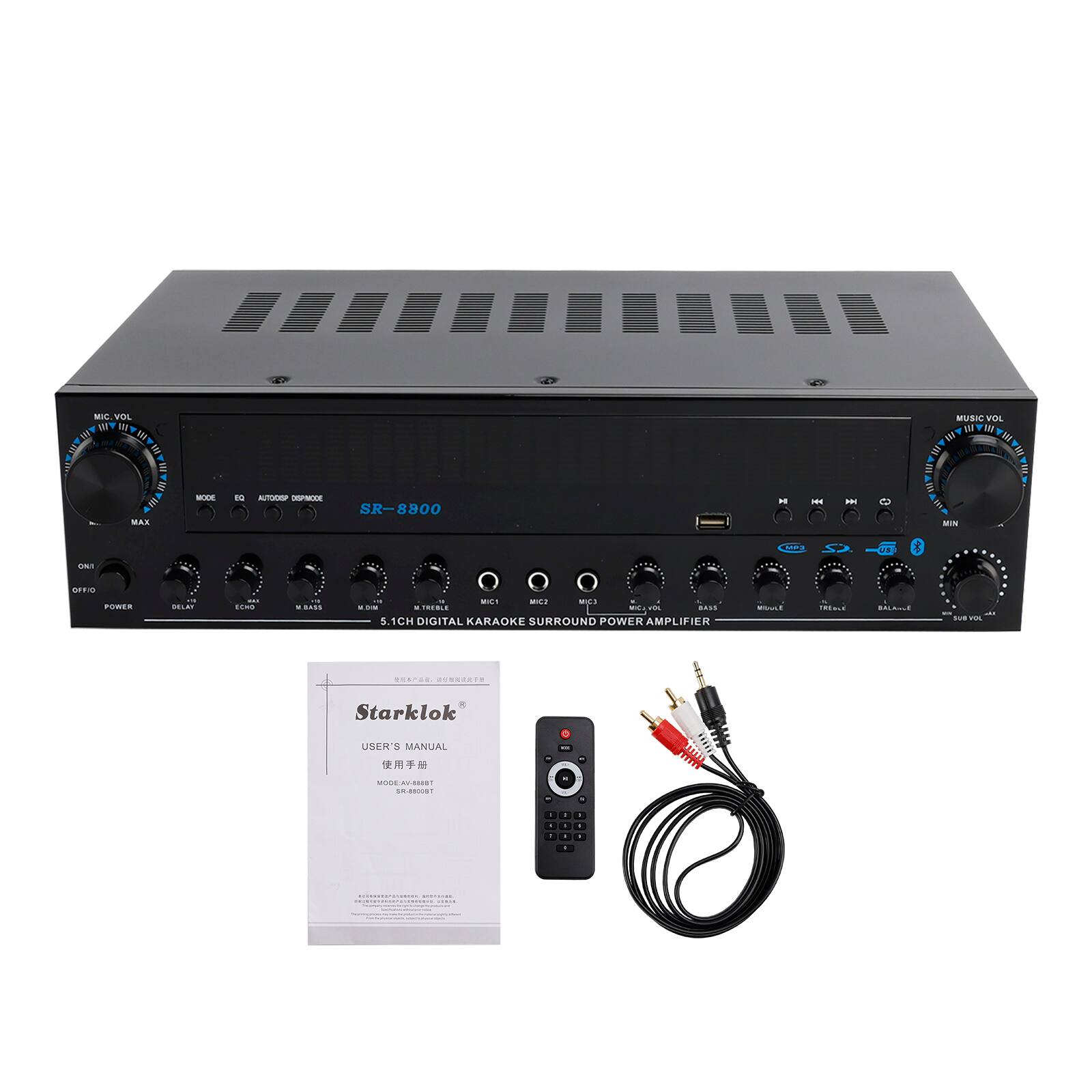 - YOL MY Br THY Ma AAMANAN MAX
- tu ATE n SR-8800
- MUSIC VOL M BY i 4M A NAMA M
- SO nowEe . HLM
- MC MCI
- 5.1CH DIGITAL KARAOKE SURROUND POWERAMPLIFIER
- 22A1 Starklok USER 5 MANUAL
- MUGE
- 52-80081