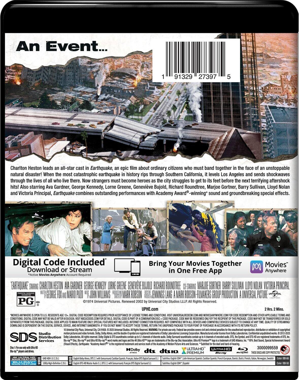 Alt View 1. Earthquake   - 4K Blu-Ray.