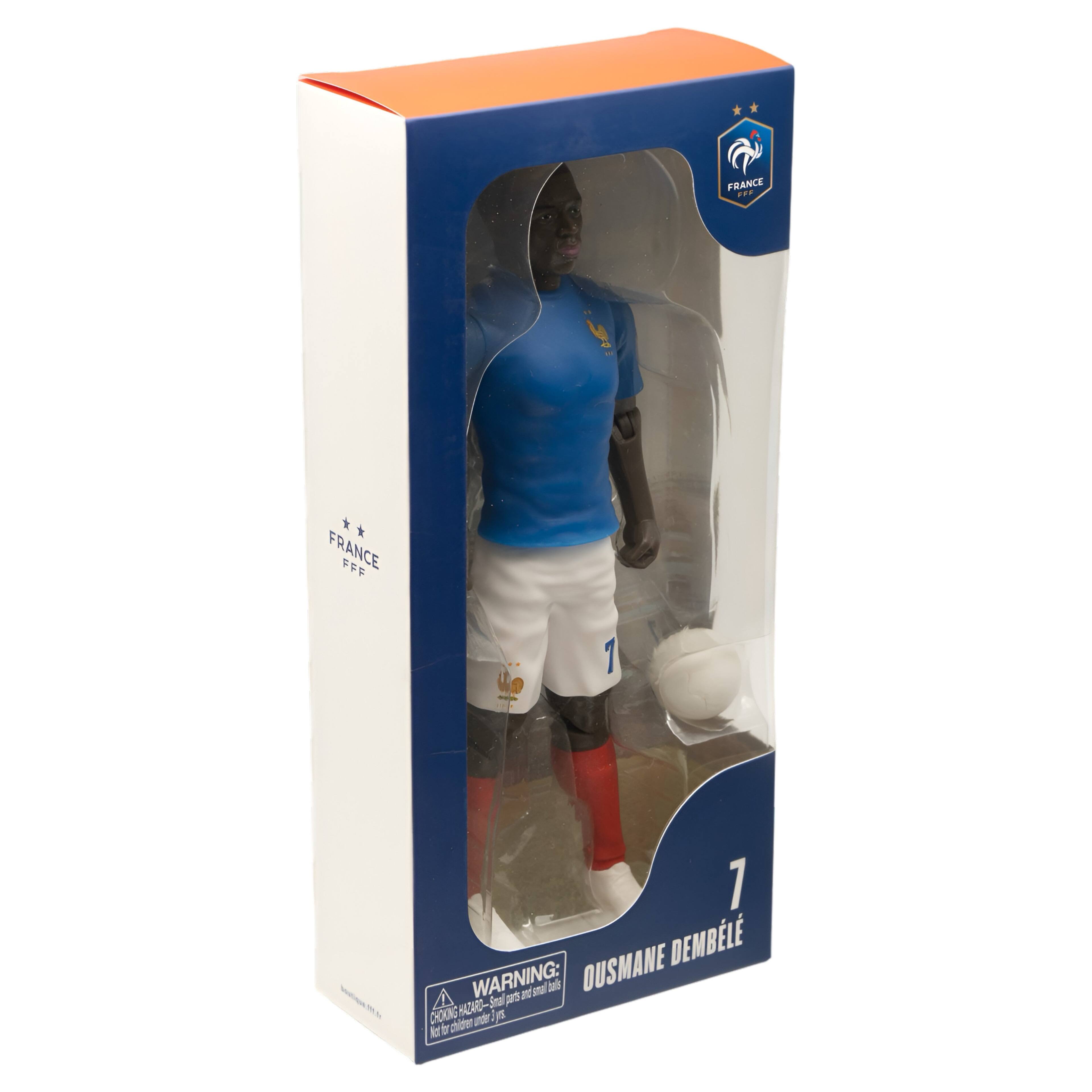 FRANCE FFF  
OUSMANE DEMBÉLÉ  
7  

WARNING: CHOKING HAZARD - Small parts. Not for children under 3 yrs.