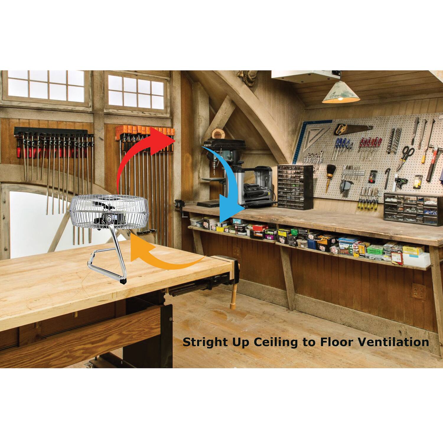 lg Hd GA 9P 400 Straight Up Ceiling to Floor Ventilation