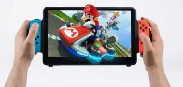 Front. PopMarket - Orion UpSwitch Gaming Monitor for Nintendo Switch - Multicolor.
