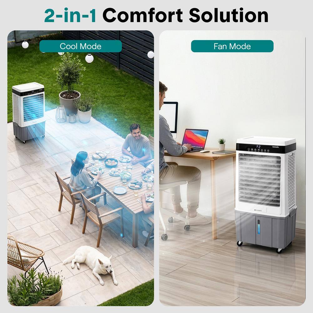 2-in-1 Comfort Solution  
Cool Mode  
Fan Mode  
F2
