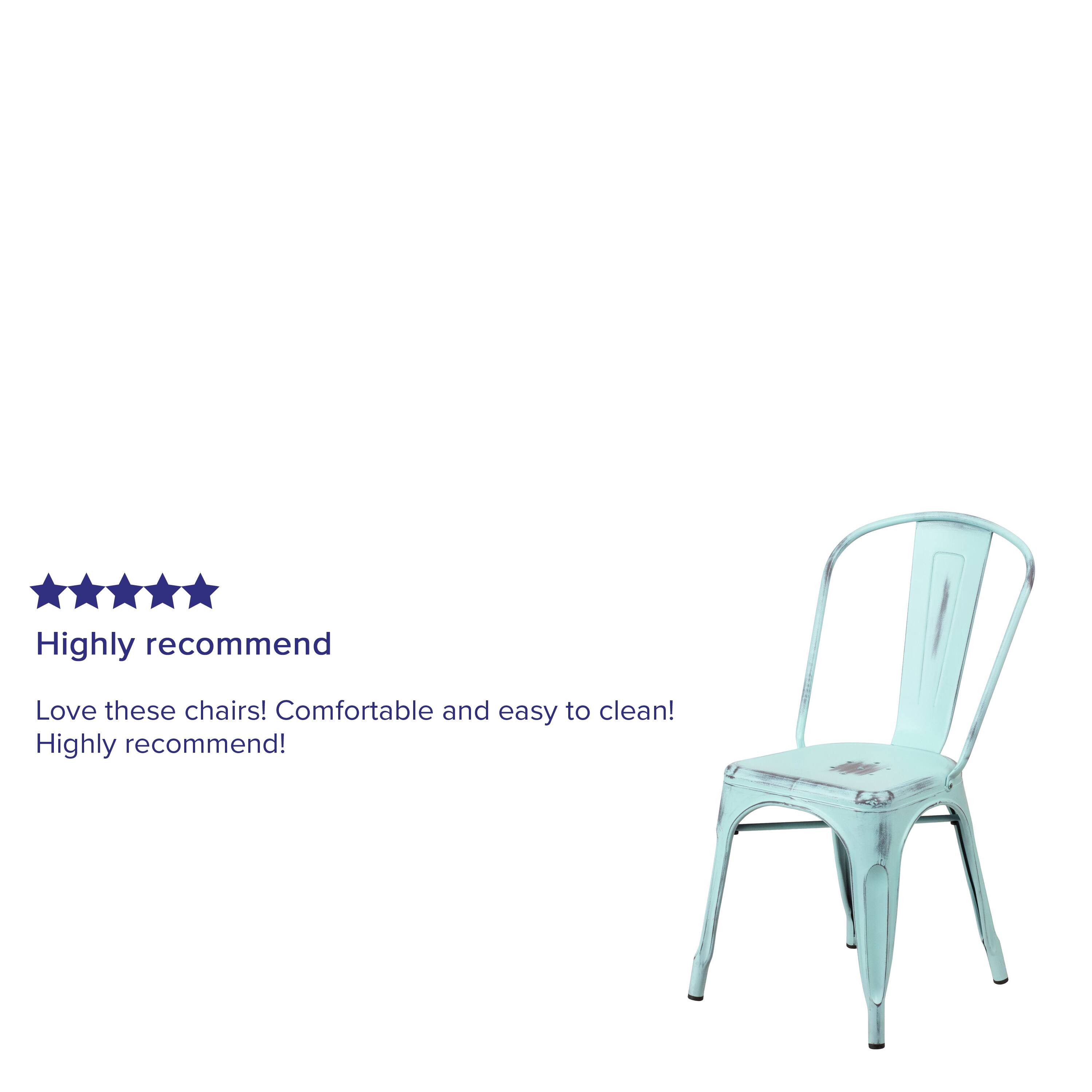 Highly recommend

Love these chairs! Comfortable and easy to clean! Highly recommend!
