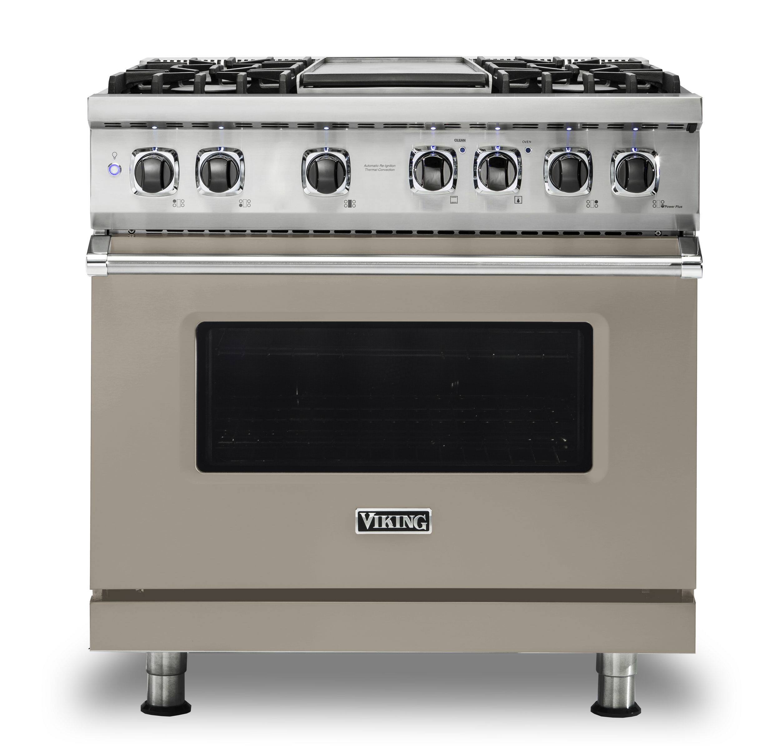 Viking - 36-Inch Dual Fuel Freestanding Range - Nantucket