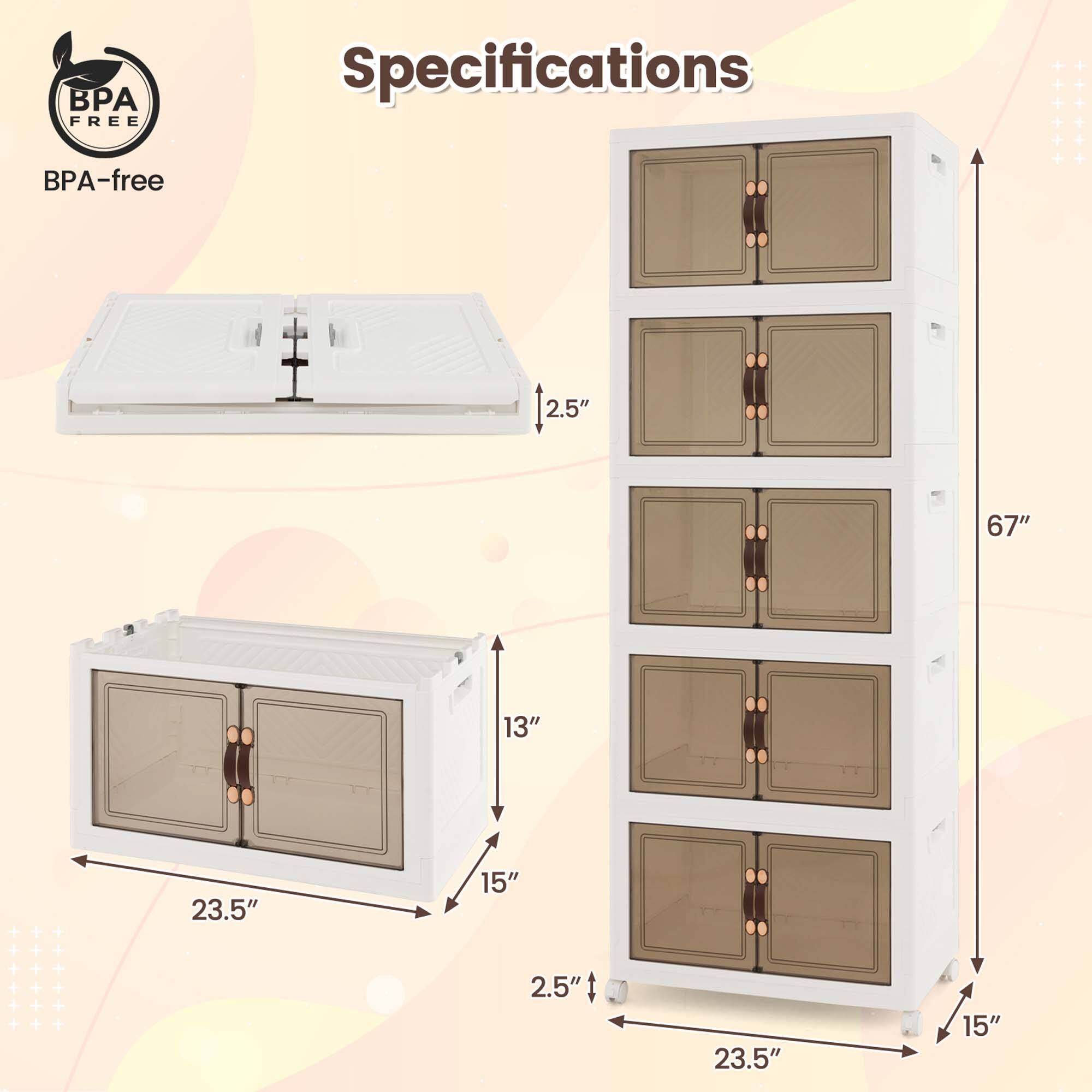 BPA FREE

Specifications
BPA-free

2.5"
67"
13"
23.5"
15"
2.5"
23.5"
15"