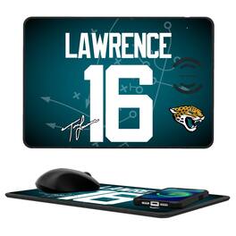 Keyscaper - Trevor Lawrence Wireless Charger and Mouse Pad - Black