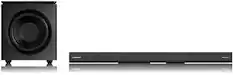 Front. Monster - Soundstage Pro Dolby Atmos Soundbar with 12" Subwoofer - Black.