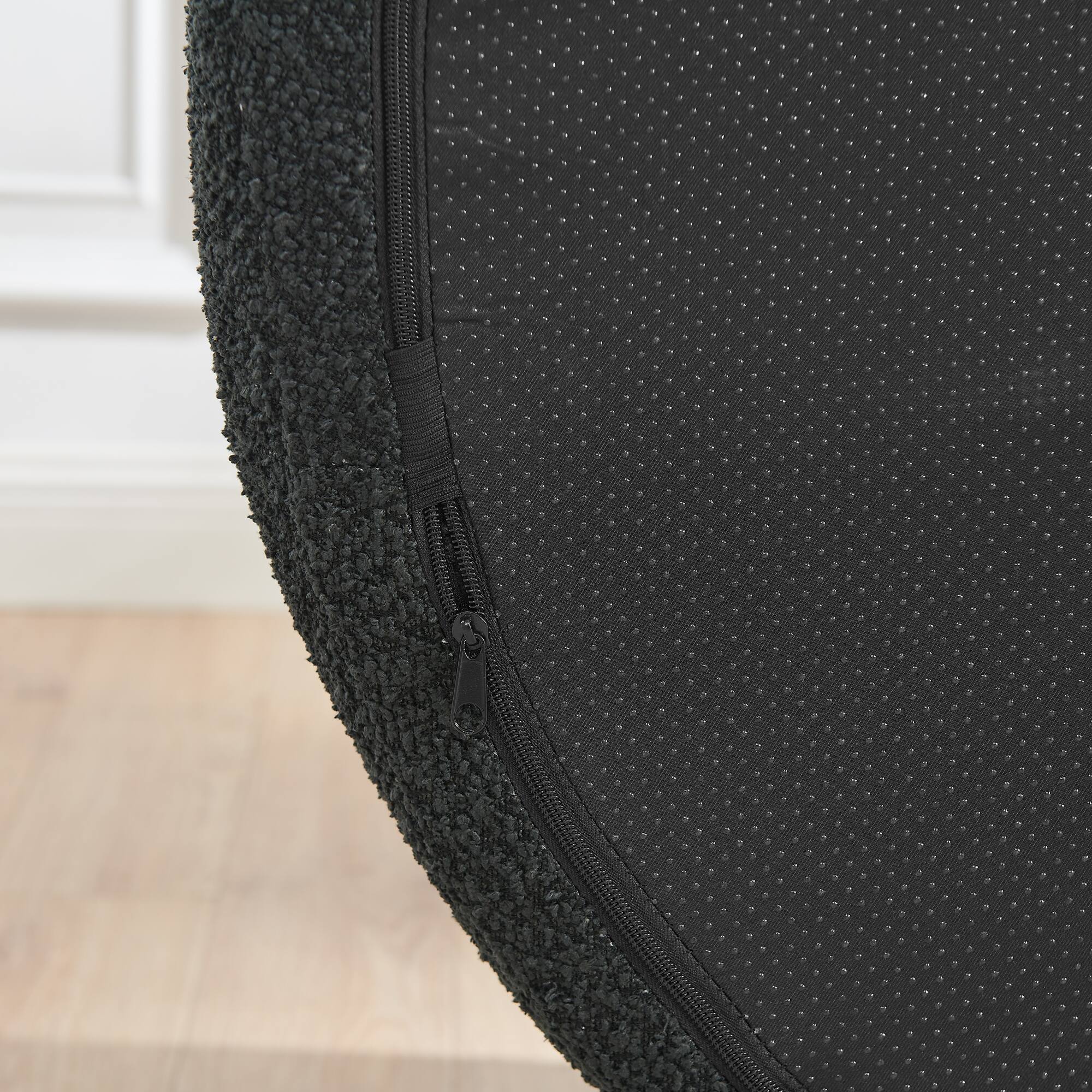 Alt View 2. LOVMOR - 67 Inch Foam Bean Bag Chairs For Living Room Bedroom Reading Indoor Lounge Seating Comfort Supportive Relaxing - Black.