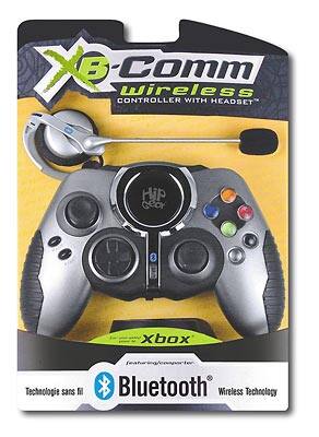 Front Standard. Hip Interactive - Xbox-Comm Wireless Controller with Headset.