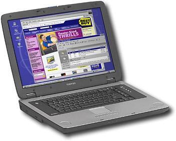 Angle Standard. Toshiba - Satellite 538 Notebook with HT Technology.