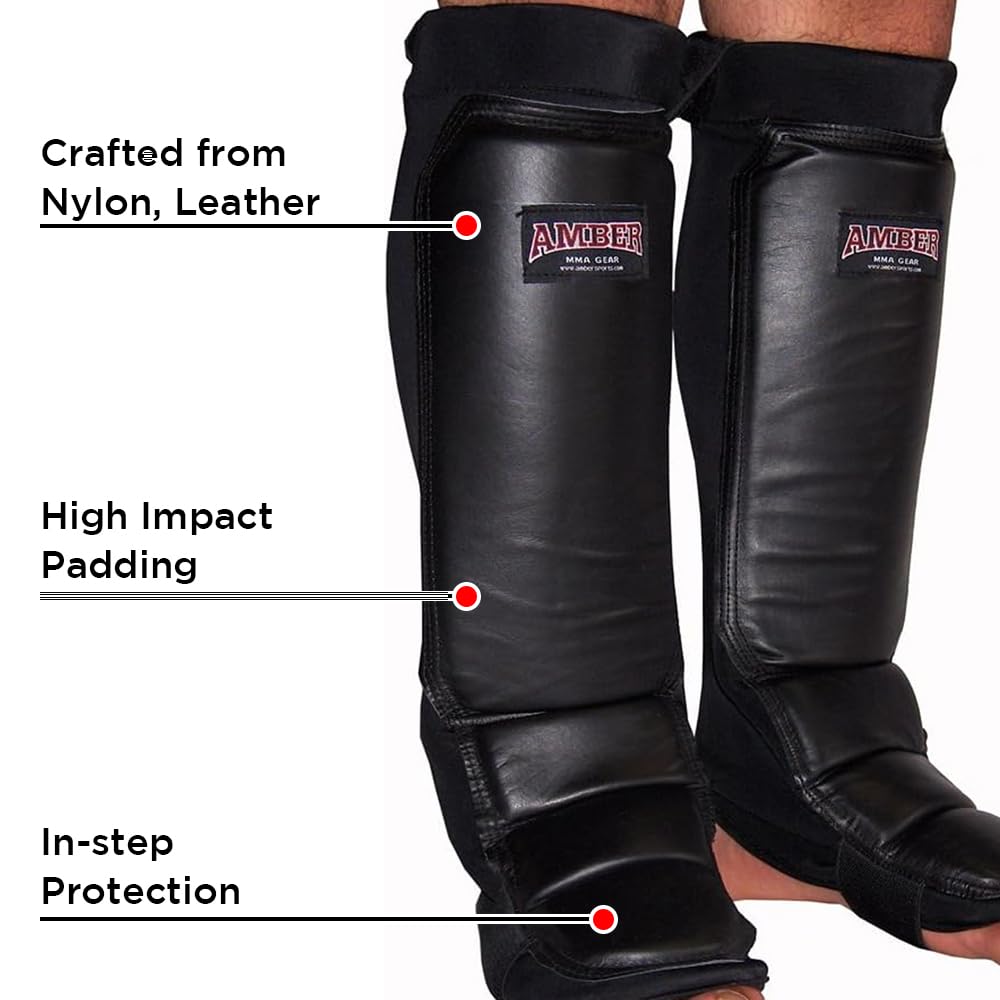 Crafted from Nylon, Leather

High Impact Padding

In-step Protection
