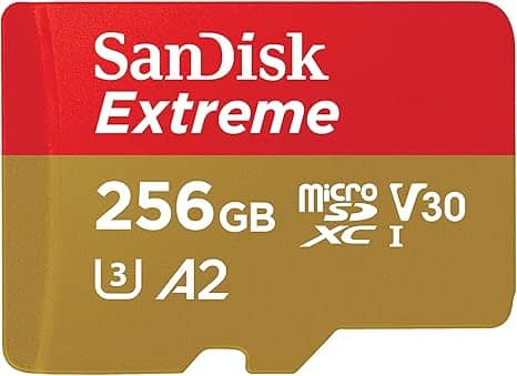 Extreme SDSQXAV-256G microSD 256GB UHS-I U3 V30 Write Up to 130MB/s Full HD & 4K SanDisk Extreme price history on PriceWatchPro