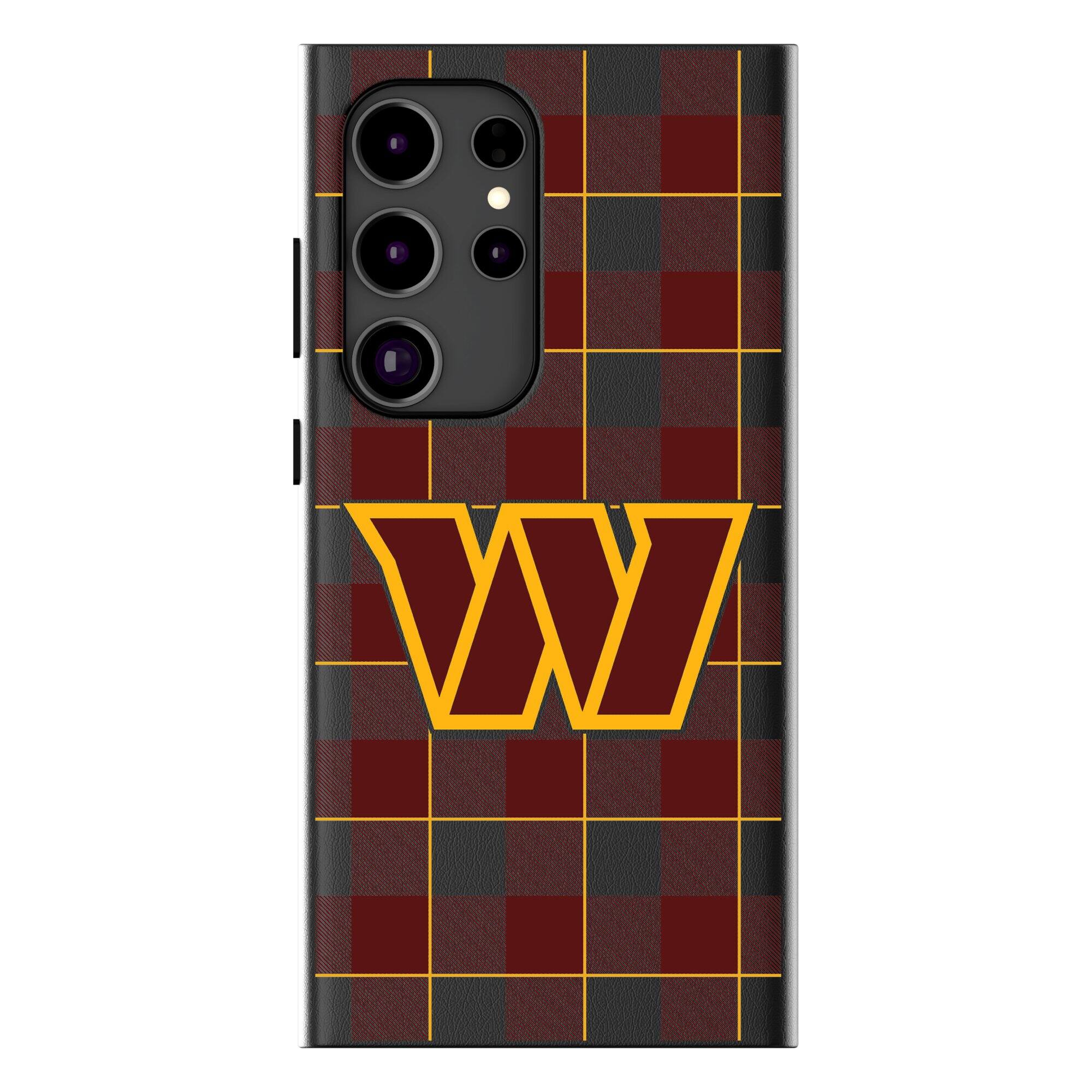 Keyscaper - NFL - Washington Commanders Plaid Galaxy Magnetic Bump Case - S25 Ultra - Black price history on PriceWatchPro