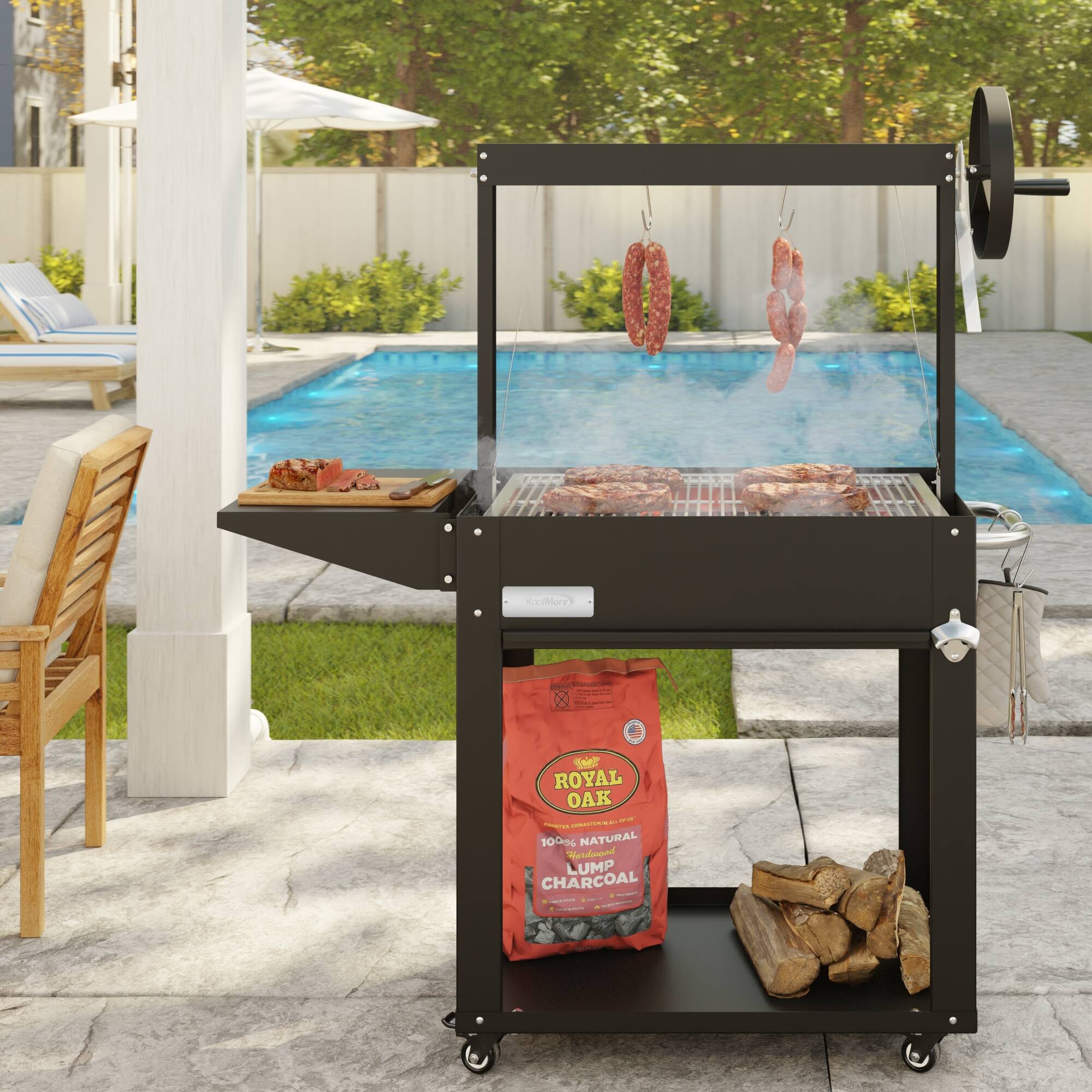 ROYAL OAK  
100% NATURAL LUMP CHARCOAL