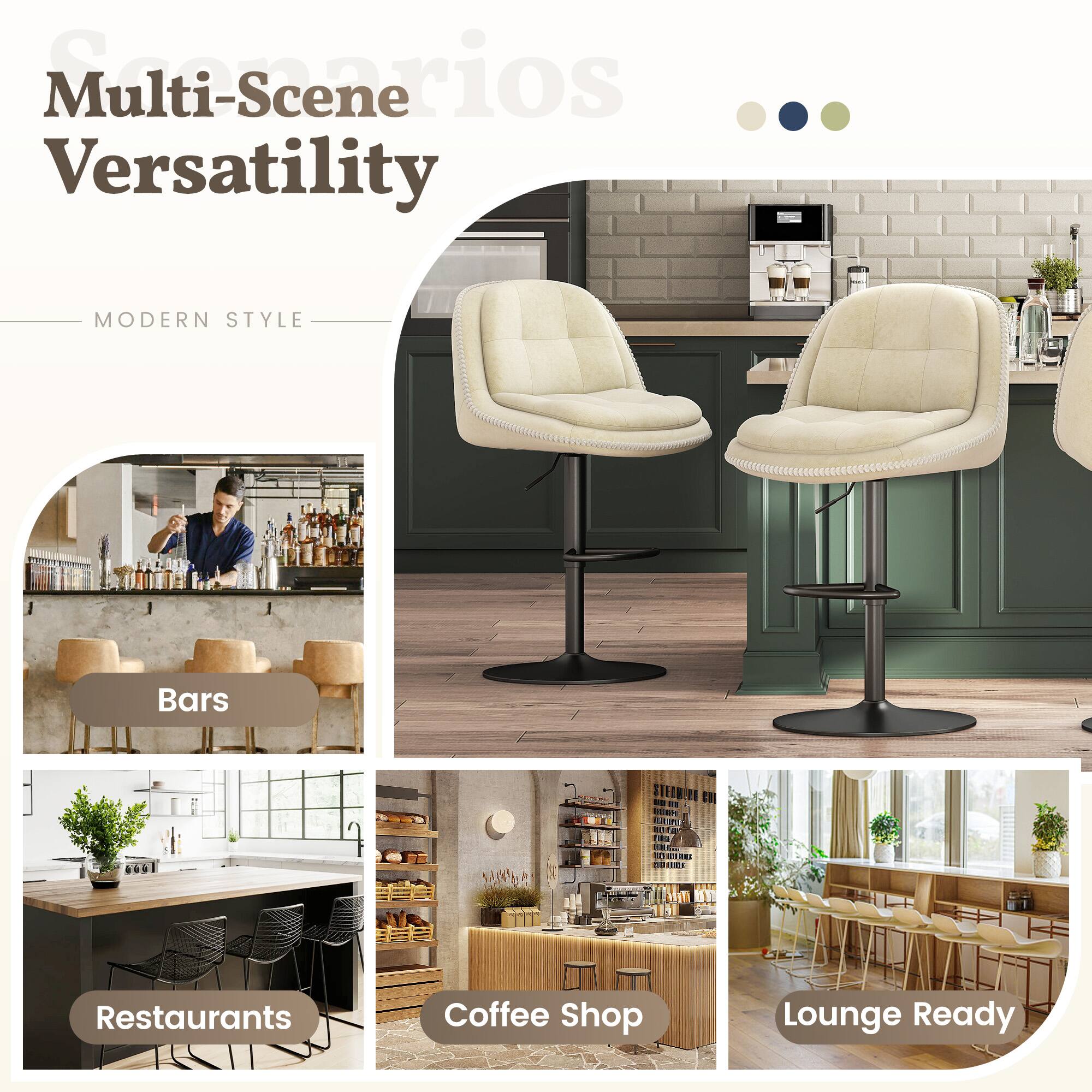 Multi-Scene Versatility

MODERN STYLE

Bars

Restaurants

Coffee Shop

Lounge Ready